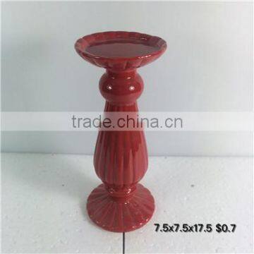 popular selling ceramicl candlestick holder for table or home decoration