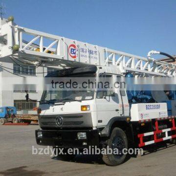 truck mounted rotary water well drilling rig BZC350DF