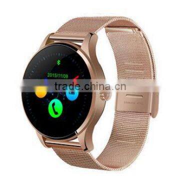 Luxurious Watch 1.22" IPS Round Screen MTK2502 Heart Rate Monitor Waterproof Smart Watch K88H For Android and IOS photo-4