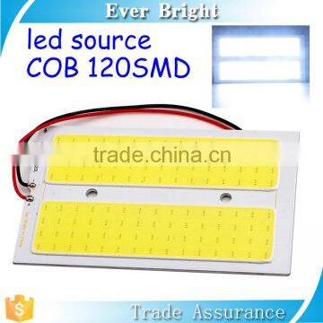 2016 new super bright 1200LM dc 12v 120smd COB led cold light source