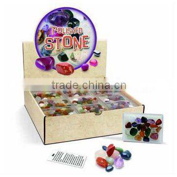 Polished Stone in a Box, 36pcs per display