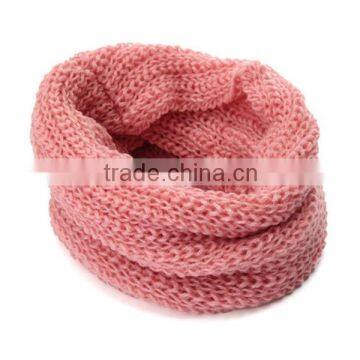 New Design Soft Candy Color Neck Bib Scarfs Kids Knitted Collar Winter Warm Scarf for Children Baby Girls photo-4