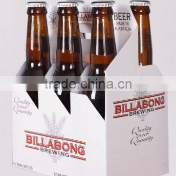 Corrugated 6 Pack Beer Holder