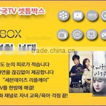 HD KOREA CHANNEL PACKAGE ANDROID IPTV ONE YEAR FREE
