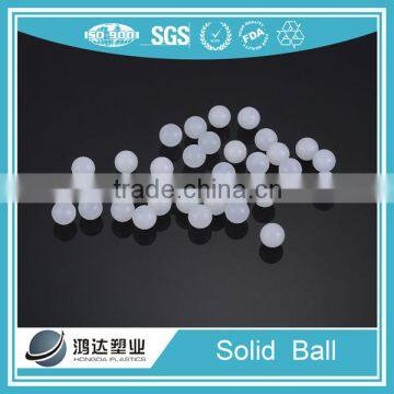 12.84mm shangyu hongda plastics trans solid balls