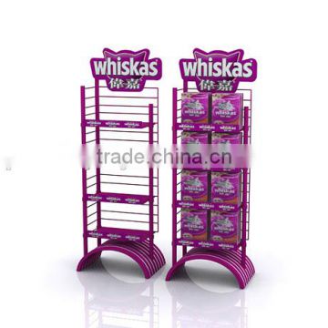 retail supermarket snack display racks