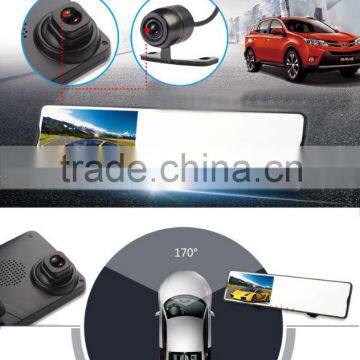 5 Inch Car DVR Mirror Night Vision Full hd 1080p Rear View Car Camera Dual Lens168 Christmas Gifts For Him photo-3