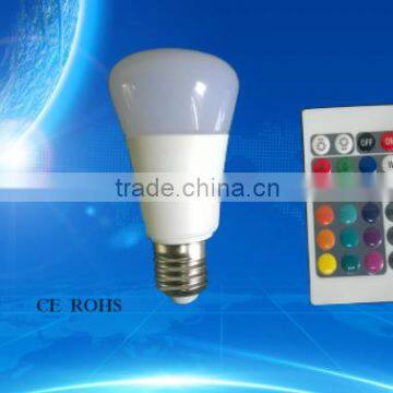 LED RGB Remote Control Bulb Light 16 Color photo-5