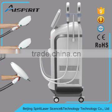 SHR/E-light/ ND YAG Laser Multifunctional3in 1 Beauty Instrument With CE Approval photo-4