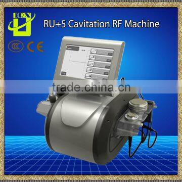 portable 5 in 1 cavitation tripolar multipolar bipolar rf machine ( Reduce 2-4cm per time !)