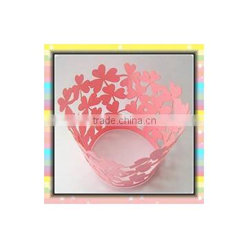 White Laser Cut Decorative Wedding Cake Wrapper for Wedding Occasion photo-2