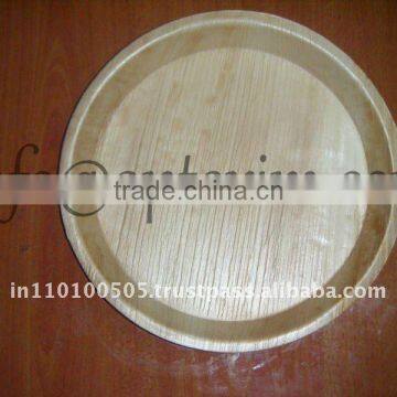 Use & throw quality disposable & biodegradable Areca Leaf Plate for sale