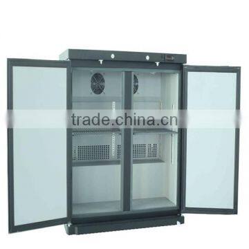 Double Door Upright Freezer Upright Freezer Showcase Commercial Freezer
