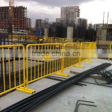 Customized facotry metal crowd control barrier/barricade,removable powder coated pedestrian barricade,road safety traffic barric