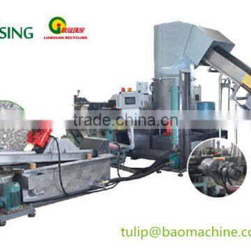 plastic films and bag granulating line