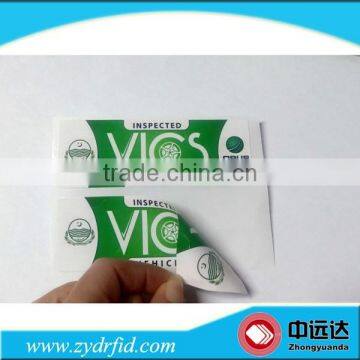 Hot Selling Custom Rfid Windshield Tag/sticker photo-2