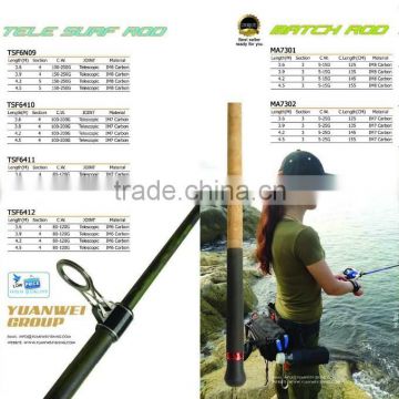 High Quality Tele Surf folding fishing rods