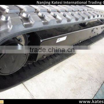 Rubber/Steel Track Undercarriage/Chassis for Crawler Machines with Load capacity 0.5 Ton to 50 Ton Made by China