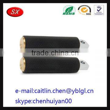 China Hardware Factory steel Pineapple knurling shaft straight knurling shaft