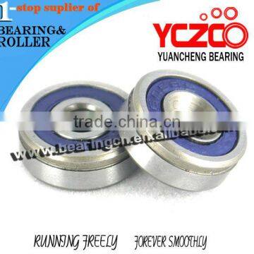 stainless 605 2rs ball bearing for hanging door roller bearing,hanger wheel