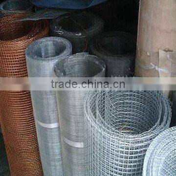 4x4 galvanized square wire mesh