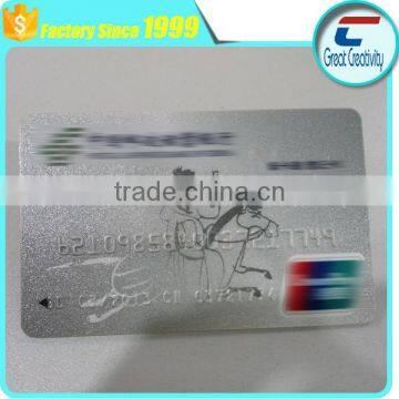 Credit Card Size Pvc Card With Embossing Number photo-3