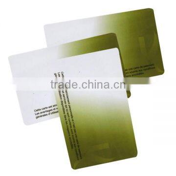 Plastic Golden / Silver Background PVC Card Manufacturer photo-2
