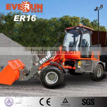 Articulated wheel loader ER16 with snow bucket