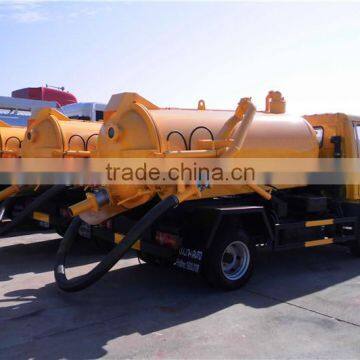 Right Hand Drive 4 Cubic Meters Sewage Vacuum Truck With Forland Chassis photo-3