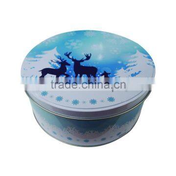 Round Metal Tin Coffee Can food grade tin