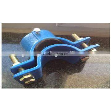 Saddle for PVC/PE pipe