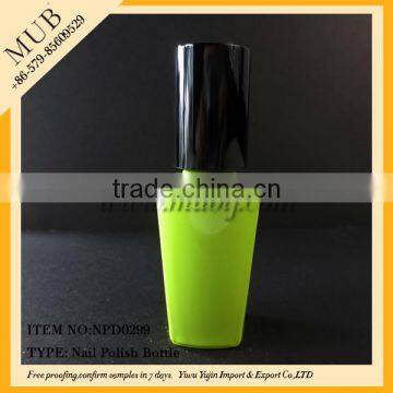 Fancy uv nail gel polish bottle, nail polish glass bottle