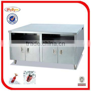 Stainless Steel Kitchen Work Table With Cup Dispenser photo-5