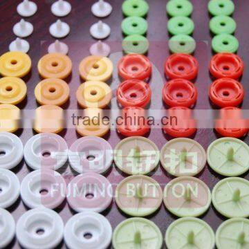 12.4mm baby cloth diaper Plastic Snap Button