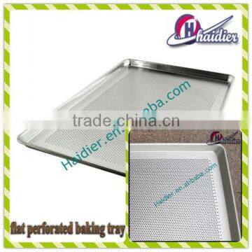 Flat sheet Perforated aluminum tray size, baking tray, aluminum tray for oven