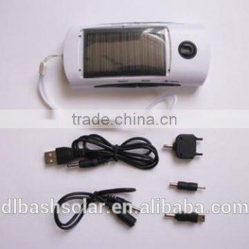 Portable Radio FM Solar Power Radio With 3 LED Solar Charger Rechargeable Led Torch Light photo-3
