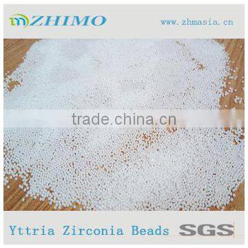 1-20mm diameter zirconia beads for for coating milling