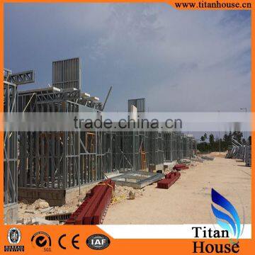 Low Cost China Prefabricated Light Frame Steel Structures Residential Buildings