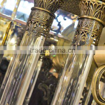 Antique Design Copper Grandfather Clock, Vintage Decorated Floor Clock, Art Gold Royal Floor Clock photo-3