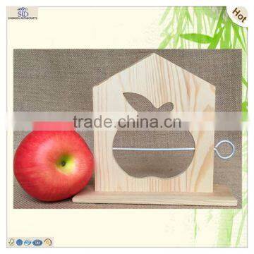 Unfinished Cute Die Cutting Wood Key Rack Holder photo-2