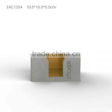 Novel Bare Concrete Personalized Bare CEMENT Desk Organiser photo-2