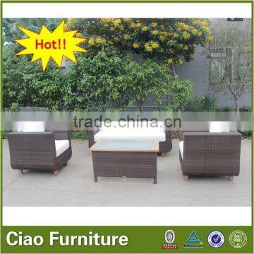 Garden Furniture Poland Modern Garden Furniture Sofa Set With Teak Wood Top photo-4