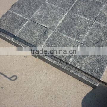 Cheap Paving Stone Grey Granite Cube Stone Driveway Paving Stone photo-2