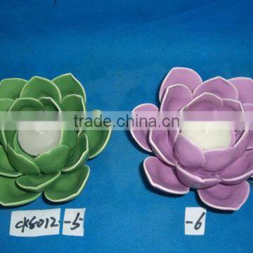 porcelain flower with different colors and designs