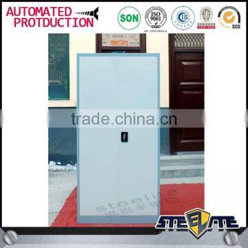 Full height metal cupboard 2 swing door metal storage cabinet