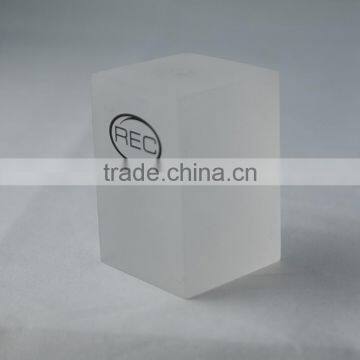 Custom Size 6 Sided Frosted Acrylic Cubes photo-4