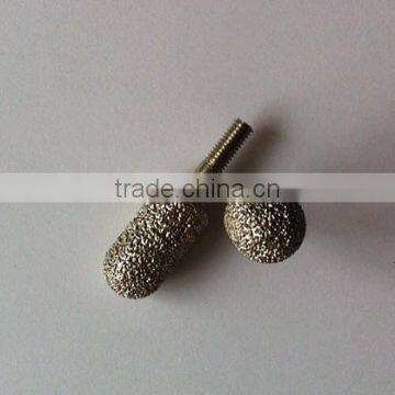 Long life Diamond vacumm brazed Mounted Points