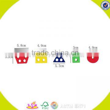 Wholesale Cheap Kids Wooden Stacking Sort Blocks Preschool Shape Sort Blocks Children Wooden Stacking Classic Game W13D112 photo-6