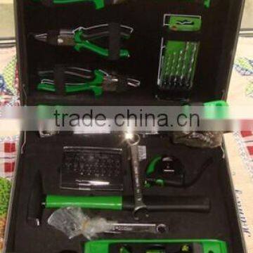 63pcs combination hand tools set with aluminum case