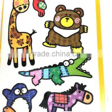 Body Art- Temporary Tattoos Sticker, Lovely Animal Temporary Tattoos Sticker For Kids photo-5